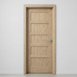 EV Walnut 5-Panel Shaker Door - Image 4