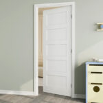 5-Panel Solid Core Shaker Door - Image 7