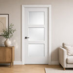 3-Lite Frosted Glass Door - Image 3