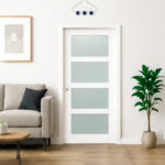 4-Lite Frosted Glass Door - Image 2