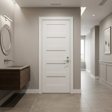 5-Panel Solid Core Shaker Door