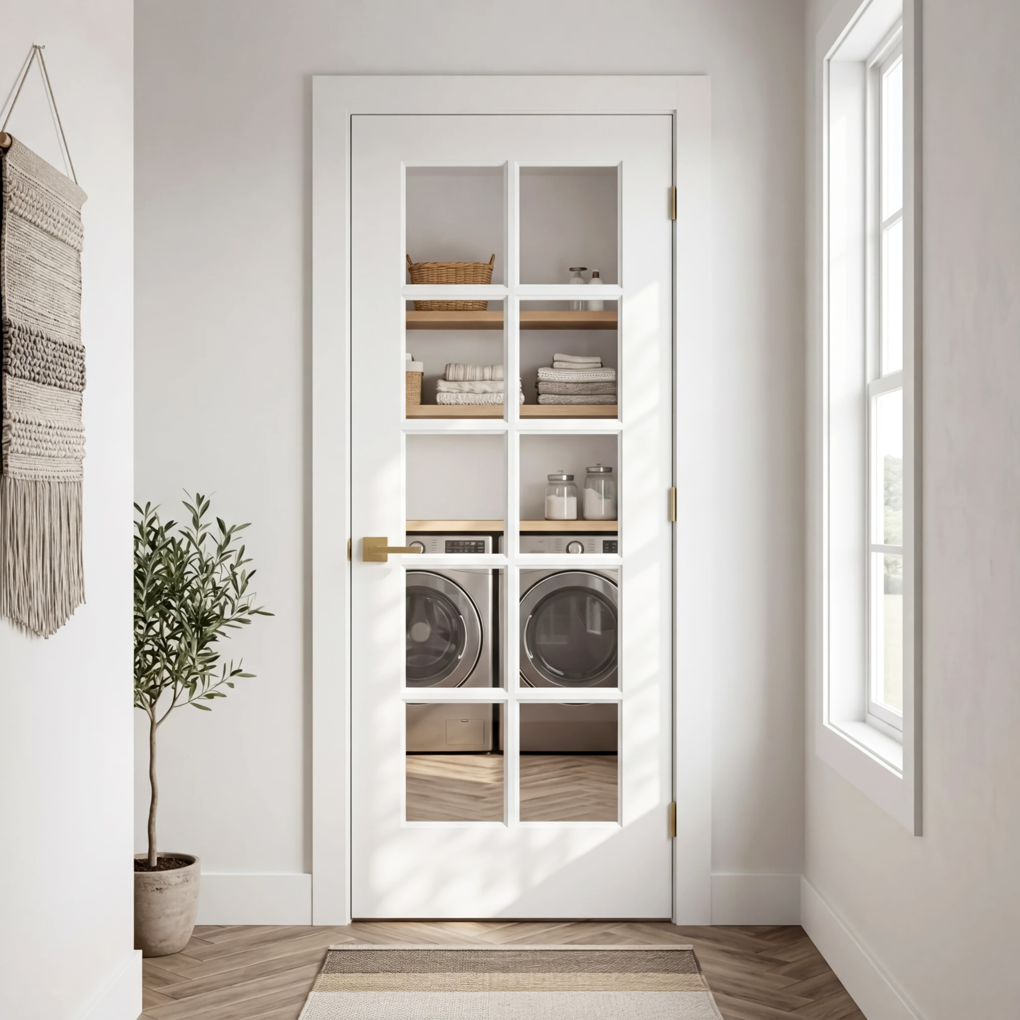 5 10-Lite Clear Glass Door - Image 1