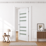6-Small Lite Frosted Glass Door