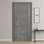 Grey Oak 5-Panel Door - Image 4