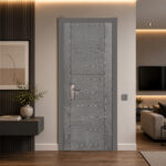 Grey Oak 5-Panel Door - Image 3