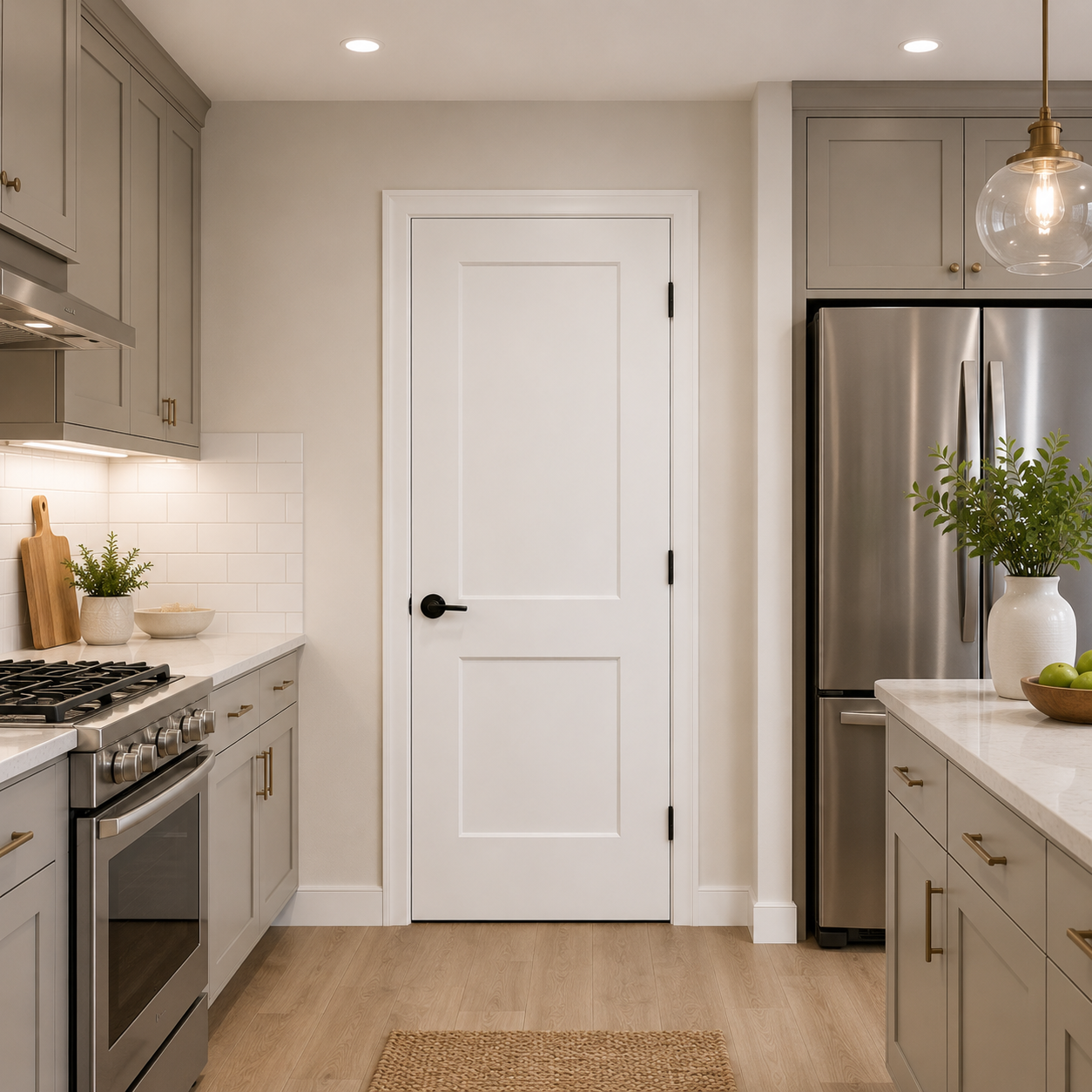 Kitchen 2-Panel HC Molded Raised Panel Door - Image 1