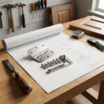 Metal Hinges Satin Nickel - Image 3