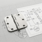 Metal Hinges Satin Nickel - Image 4