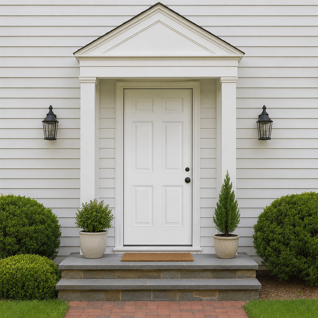 Steel Front Entry Doors2 Steel Front Entry Door - Image 1